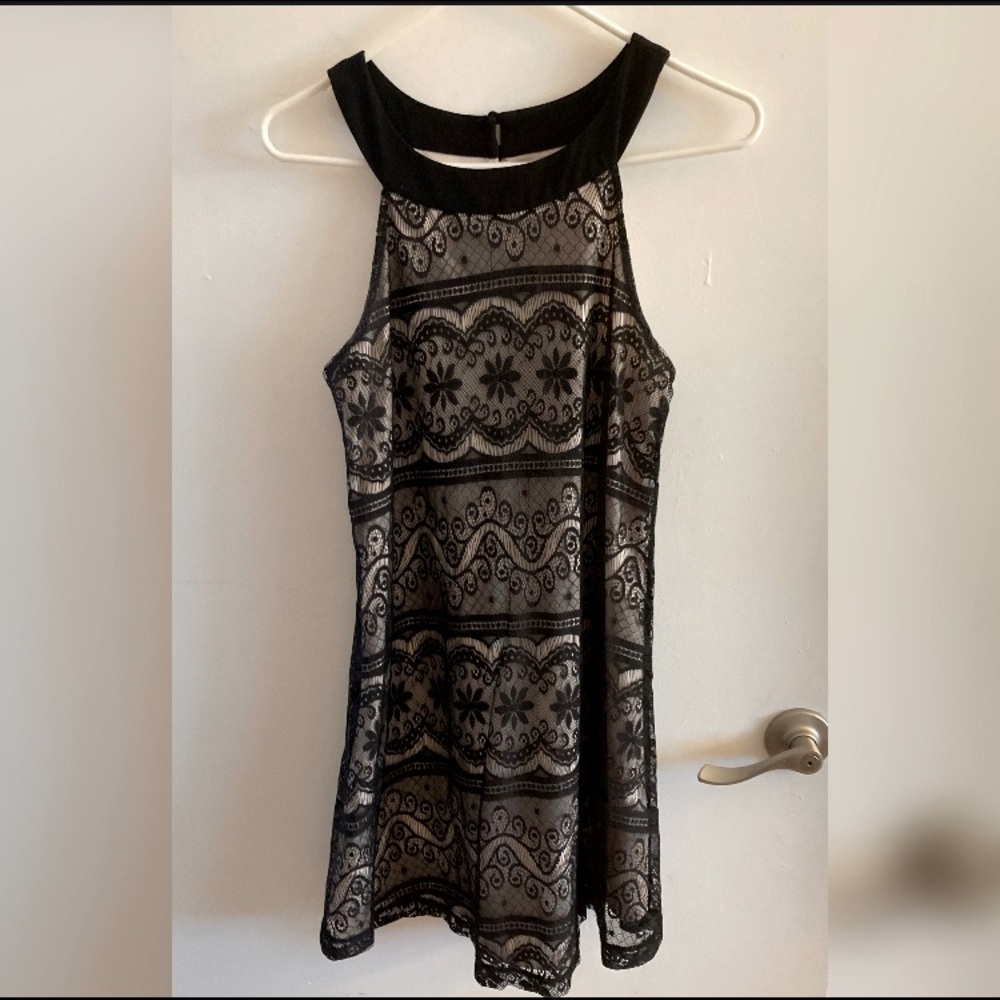 Beautiful black lace dress